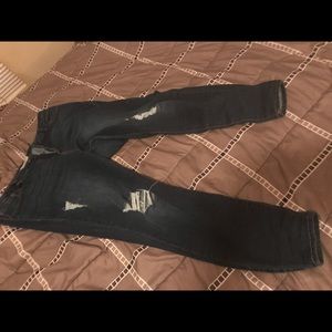 Plus size skintight refuge jeans